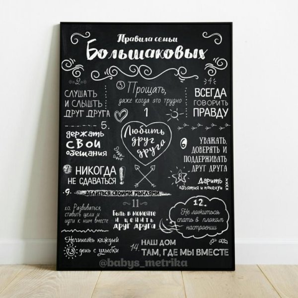 Правила дома