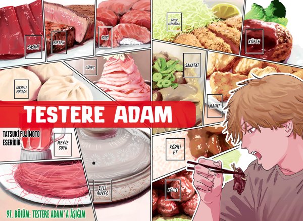 Аки Хаякава человек бензопила Манга