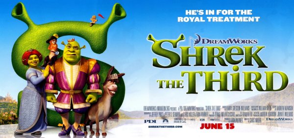 Shrek the third 2007 Постер