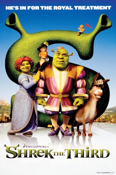 Shrek the third Постер