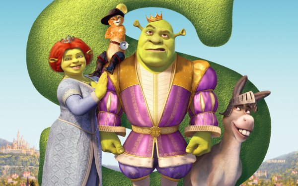 Shrek the third 2007 Постер