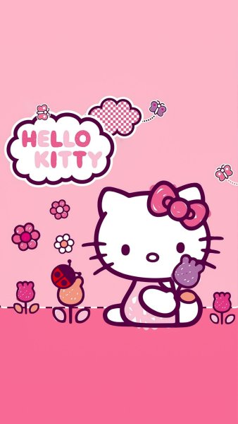 Надпись Хелло Китти
