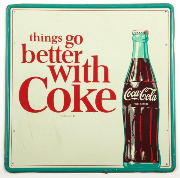 Рекламные плакаты Coca Cola