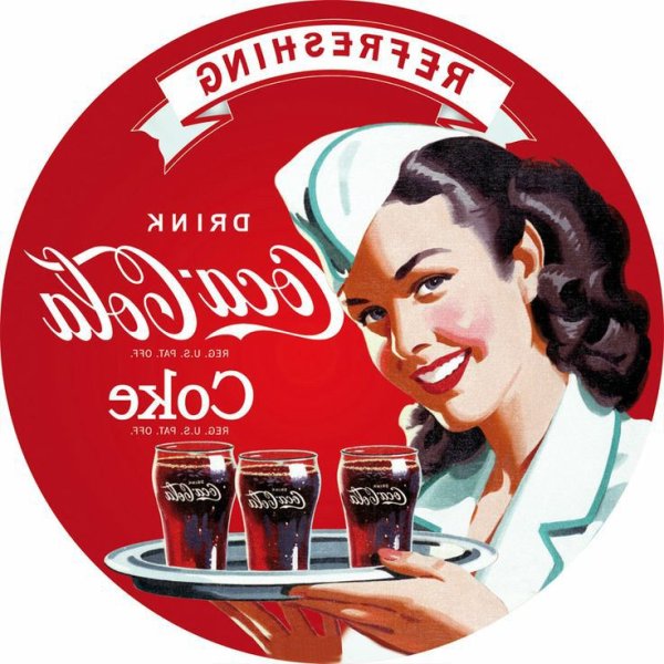 Рекламные плакаты Coca Cola