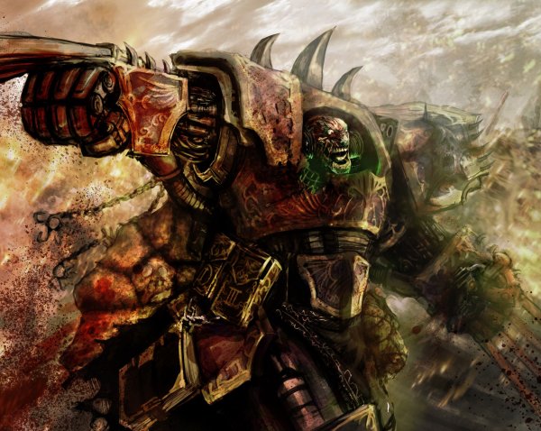 Warhammer 4000 Космодесант хаоса