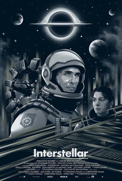 Кристофер Нолан фильм Интерстеллар Постер