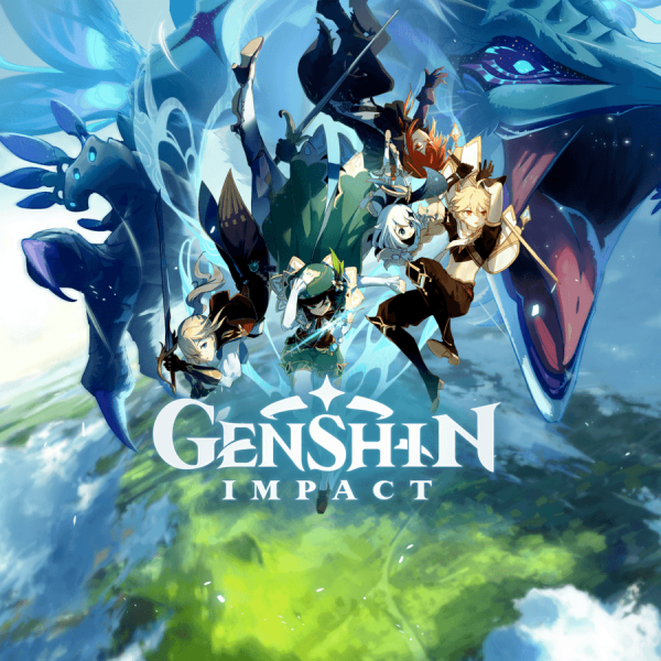 Genshin Impact ps4 диск