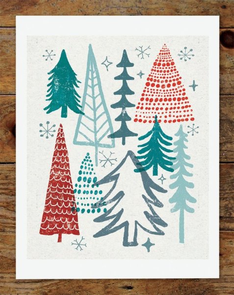 Новогодние рисунки