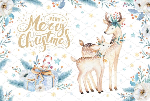 Новогодний плакат в школу