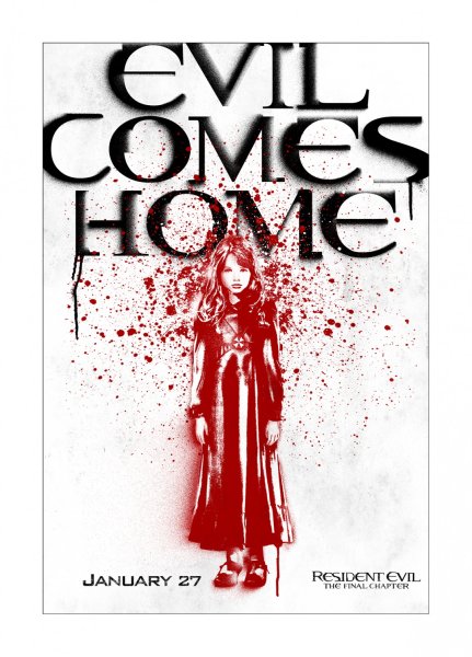 Обитель зла последняя глава Постер