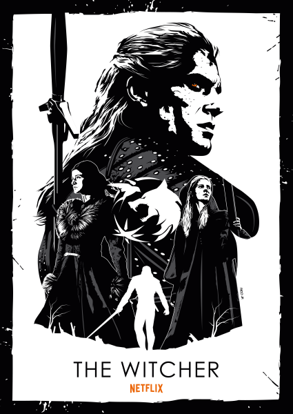 Ведьмак плакат сериал