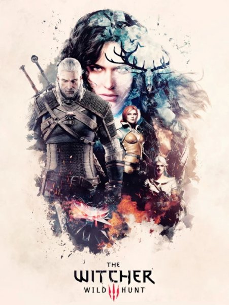 The Witcher 3 плакат