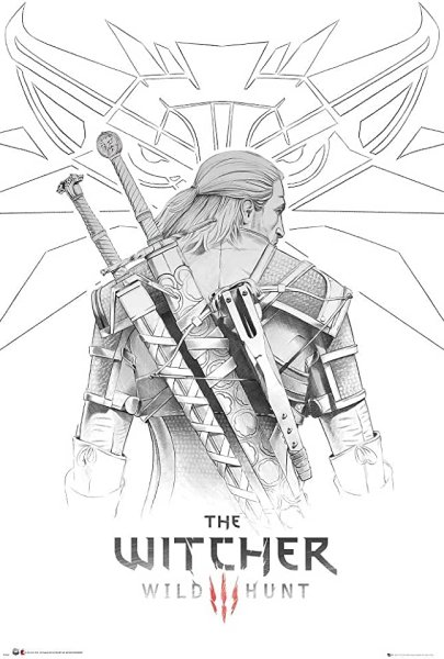 The Witcher 3 плакат