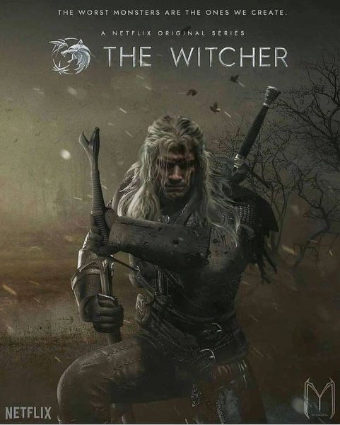 Ведьмак сериал Постер