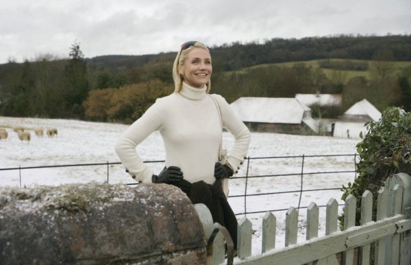 Кадр из фильма отпуск по обмену елка