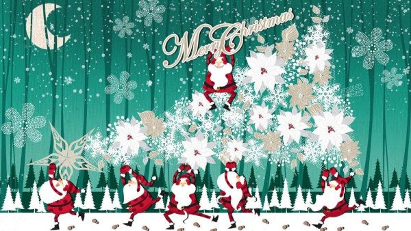 Новогодние постеры