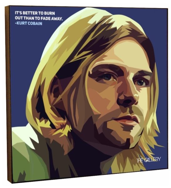 Картина Курт Кобейн