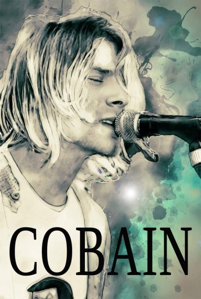 Постер с куртко Бейном