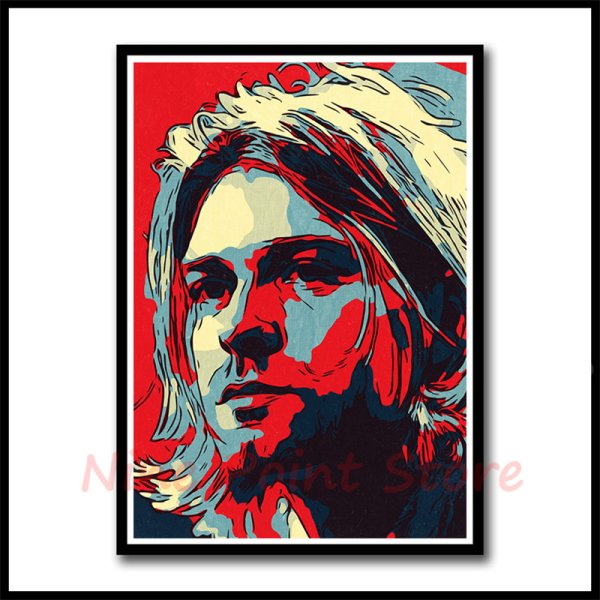 Плакат Курт Кобейн Нирвана