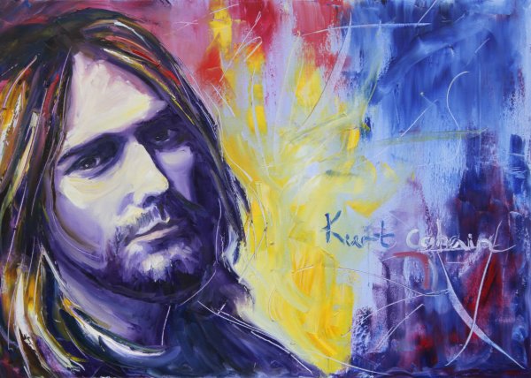 Kurt Cobain poster