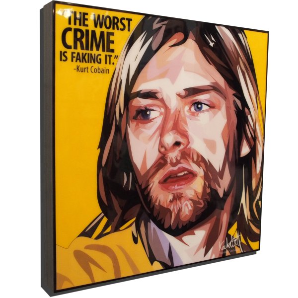 Плакат Курт Кобейн Нирвана