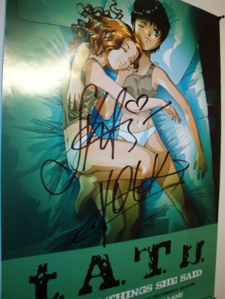 Плакат t.a.t.u