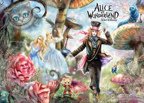 Алиса в стране чудес фильм Постер