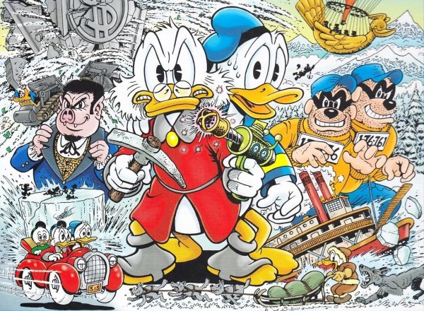 Скрудж макдак и деньги арт