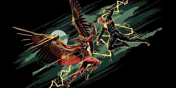 Хоукмен черный адам