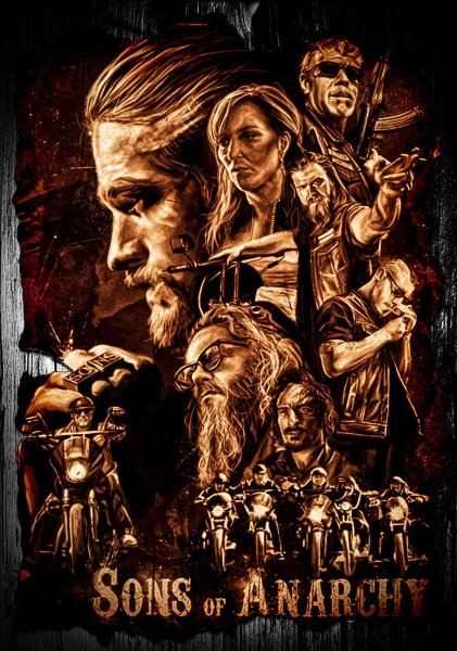 Sons of Anarchy сериал Постер