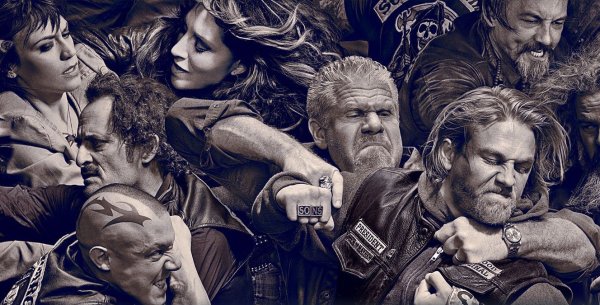 Сыны анархии сериал Постер