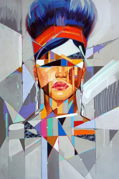 Samuel Rodriguez геометрия искусство картины