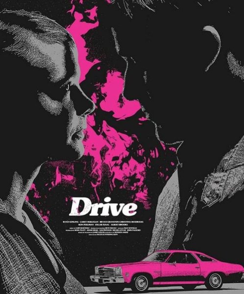 Райан Гослинг драйв арт