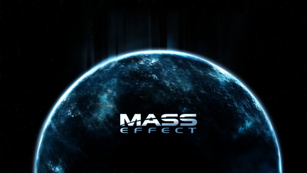 Постер арт Mass Effect Шепард