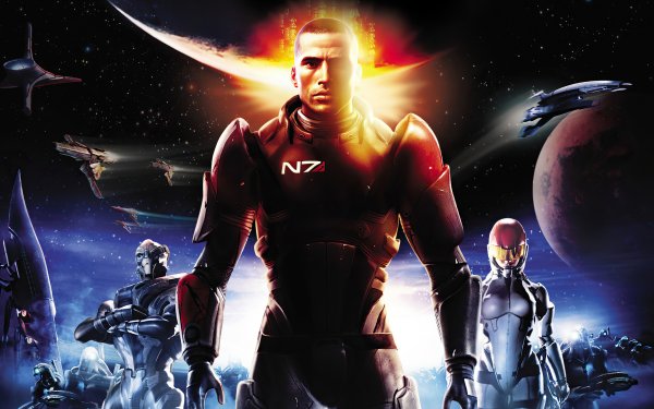 Плакат Mass Effect 2