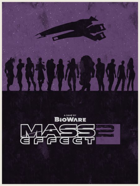 Масс эффект 2 Постер