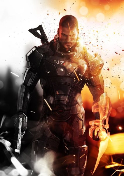 Масс эффект 1 Постер