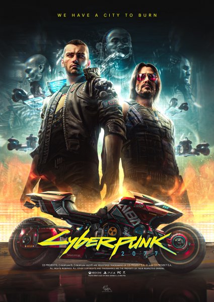 Cyberpunk 2077 Постер