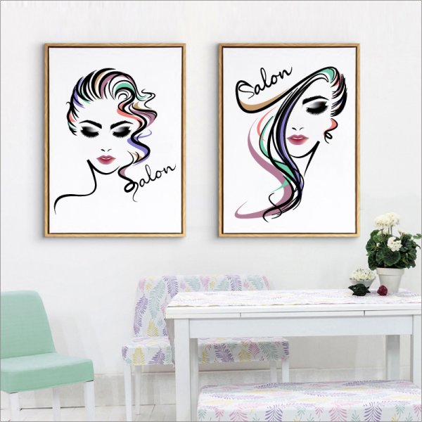 Постеры для салона парикмахерской