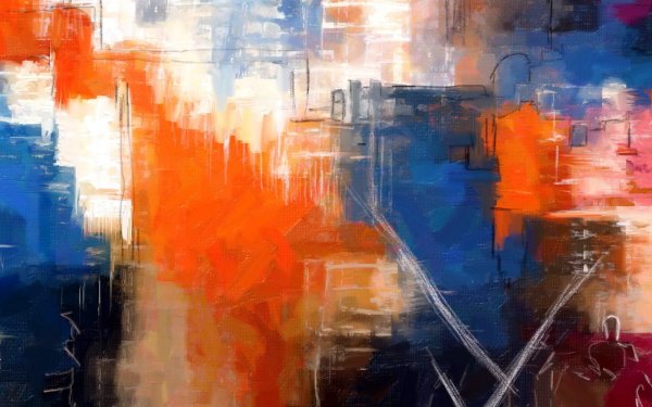 Абстракция картины