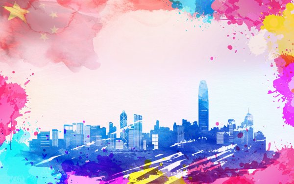 Город абстракция