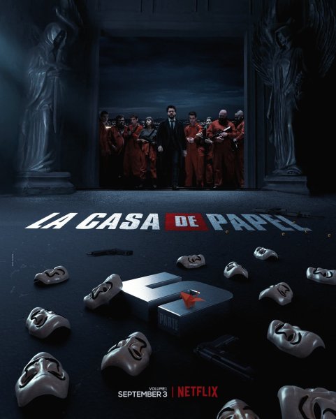 Бумажный дом сериал Постер Netflix