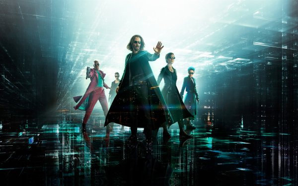 Матрица Воскрешение 2021 Постер