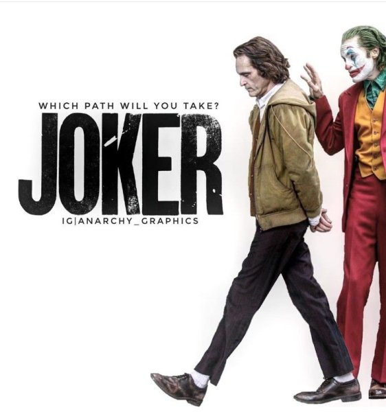 Джокер Хоакин Феникс Постер