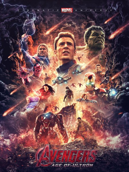 Avengers: age of Ultron Постер
