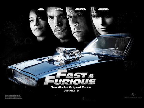 Форсаж 4 fast & Furious 2009 Постер