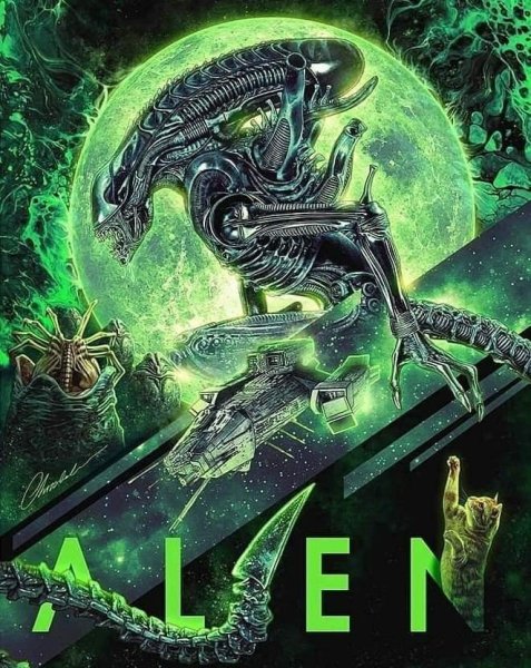 Чужой 1979 Постер