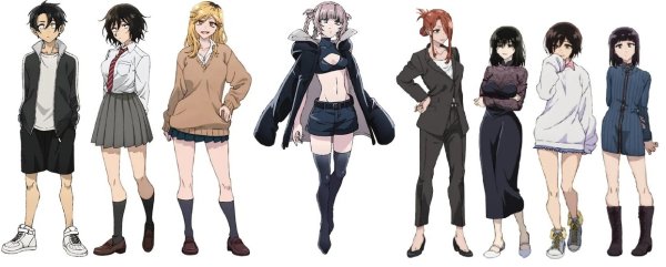 Песнь ночных сов аниме персонажи