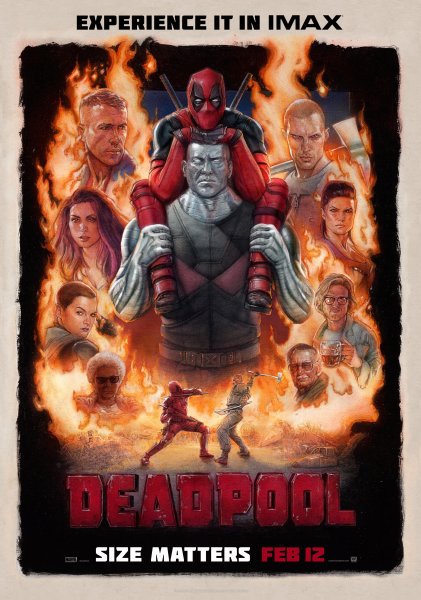 Deadpool Comics Постер