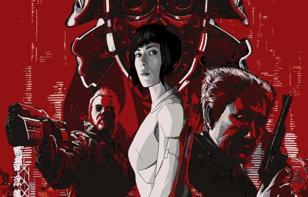 Ghost in the Shell 1995 Постер
